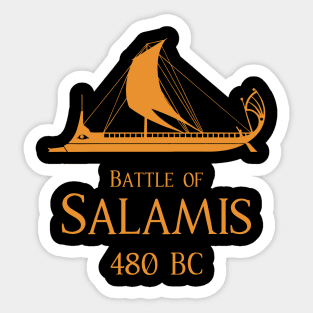 Battle Of Salamis Sticker